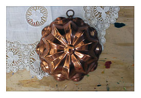 Vintage Copper Baking Mold Budding Mold Vintage By SkySecrets