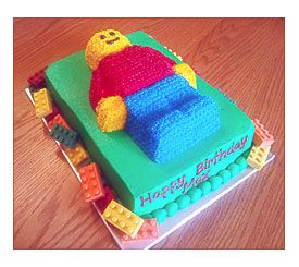 Simply Sweet Lego Cake