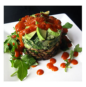 Foodie Friday Compressed Wild Mushrooms & Avocado With Red Pepper