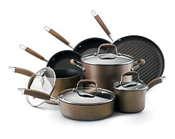 Anolon Advanced Bronze Hard Anodized 11 Piece Cookware Set Review