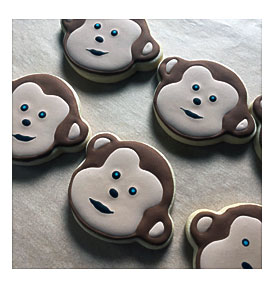 Like How These Monkey Cookies Turned Out But I Admit It, I'm Not A