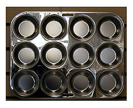 Muffin Capacity For Cupcakes Or Tarts 18 0 Stainless Steel Muffin Pan