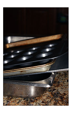 Baking sheets, pans, and things