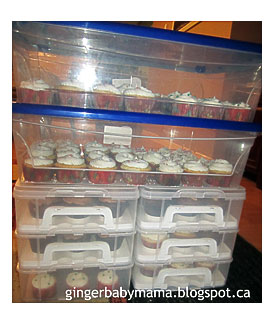 GingerBabyMama Tastes Homemade Box Cake Recipe Making 200 Cupcakes