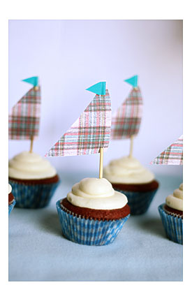 Cupcake, Baby Boys, Showers Idea, Nautical Baby, Sailboats Cupcake