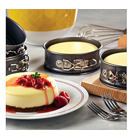 Pics Photos Mini Springform Pans Sets Non Stick Aluminum Cheesecake