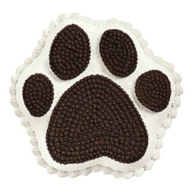 Wilton Novelty Cake Pan Paw Print