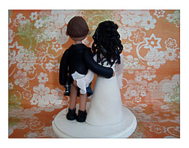 .com uk listing 84439146 custom scottish wedding cake topper