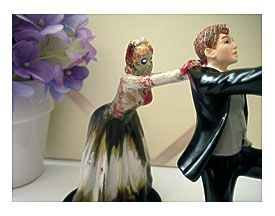 Uniquely Zombie Funny Wedding Cake Toppers Wedding Photos