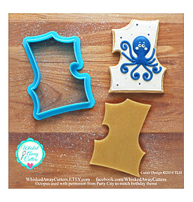 The Number One Cookie Cutter And Fondant By WhiskedAwayCutters