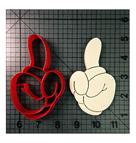 Number+2+cookie+cutters Mickey Hand Number 1 Cookie Cutter