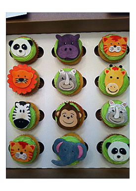 10 Animal Themed Cupcakes Ideas Photo Farm Animal Cupcakes Birthday