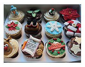 Dream Of Cake Christmas Cupcake Designs