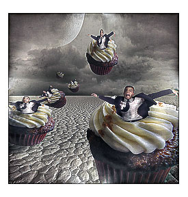 Flying Cupcakes