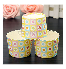 Xmas Colorful Paper Cake Cup Cupcake Cases Baking Muffin Dessert Party