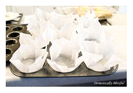 Parchment Paper Cupcake Liners