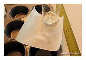 Parchment Paper Cupcake Liners