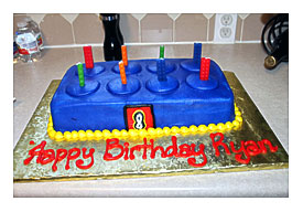 Ordered This LEGO Brick Cake From Our Favorite Bakery, Which I