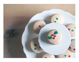 Festive Macarons