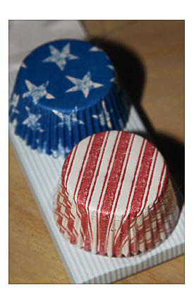 Time I Would Get Longer Small Sticks, And Patriotic Cupcake Liners.Â