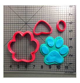 Blues Clues Green Puppy Plush Blue's Clues Paw Cookie Cutter