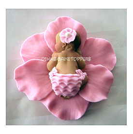 Large Fondant Baby Cake Topper Fondant Cake Images