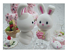 Lovely Rabbits Cake Topper Kikuchi Flickr