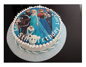 Frozen Birthday Cake Toppers Disney Frozen Birthday Cake Ideas Walm