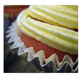 Pink Lemonade Cupcake Iced