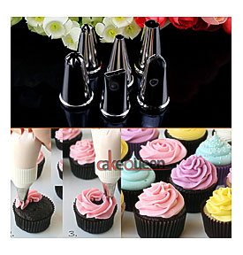 Piping Nozzles Pastry Tips Cake Sugarcraft Decorating Cupcake Tool