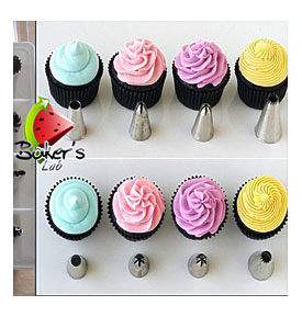 24 pcs Icing Piping Nozzles Pastry Tips Cake Decorating Tool Box Set2