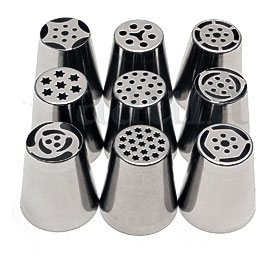 Russian Icing Piping Nozzles Tips Cake Decorating Pastry Baking Tool