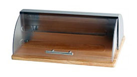Hds Trading Corp Hds Trading Bread Box Acrylic&Wood