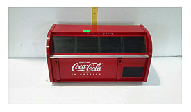 Lot # 1465 Coca Cola Plastic Bread Box, Kitchen Counter Box