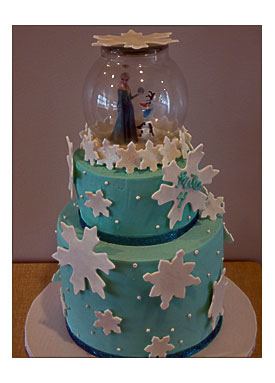 Do It With A Plastic Globe. Cake Decorating Frozen Pinterest