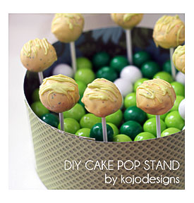 Kojo Tutorial DIY Cake Pop Stand