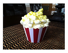 How To Make Popcorn Cupcakes YouTube