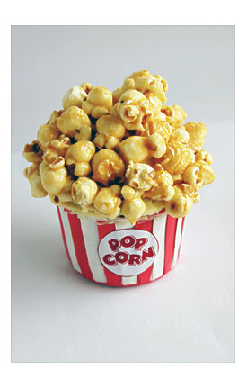 Caramel Popcorn Cupcake The Whimsical Wife