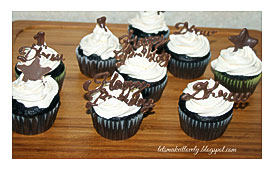 Cupcakes For Any Occasion Using Chocolate. Birthday Cupcakes. Edible