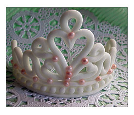 Tiara Cake Topper. Princess Cake Kit Tiara And Wand