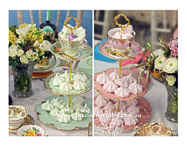 Cake Stand Hire Perth The Vintage Table