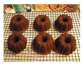 Chocolate Fudge Mini Bundts