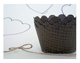 Set Of 150 Burlap Cupcake Wrappers By DesignSprinkle On Etsy