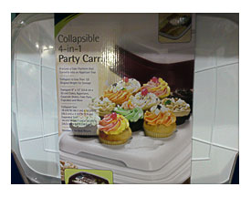 Costco Sale Progressive Collapsible 4 in 1 Cupcake Carrier $14.99
