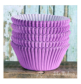 Light Purple Cupcake Liners Lavender By Thebakersconfections