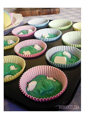 Rainbow Cupcakes Filled Cups