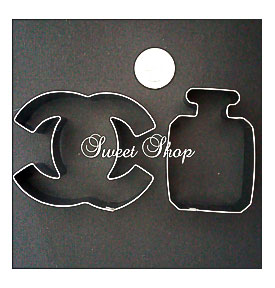 Pcs. Chanel Logo & Perfume Cookie Cutter Set