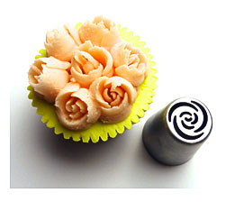 US Seller Russian Piping Nozzle Rose One Step Icing XXL Tip Cake