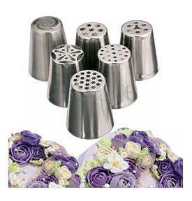 Russian Tulip Flower Icing Piping Nozzles Cake Decorating Sugarcraft