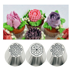 70Pcs Russian Tulip Flower Cake Icing Piping Nozzles Decorating Tips